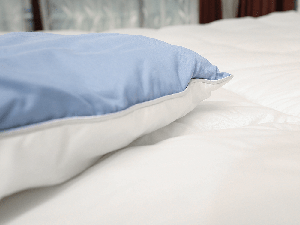 Colcha de poliéster de cor dupla