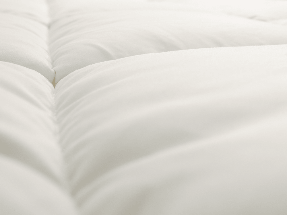 Colcha de poliéster de cor dupla