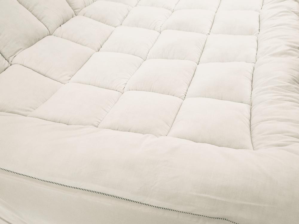 Protetor de colchão de poliéster confortável extra grosso